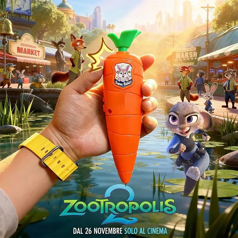 Voice Recorder Pen - Zootopia Carrot Voice Recorder Pen Kartun