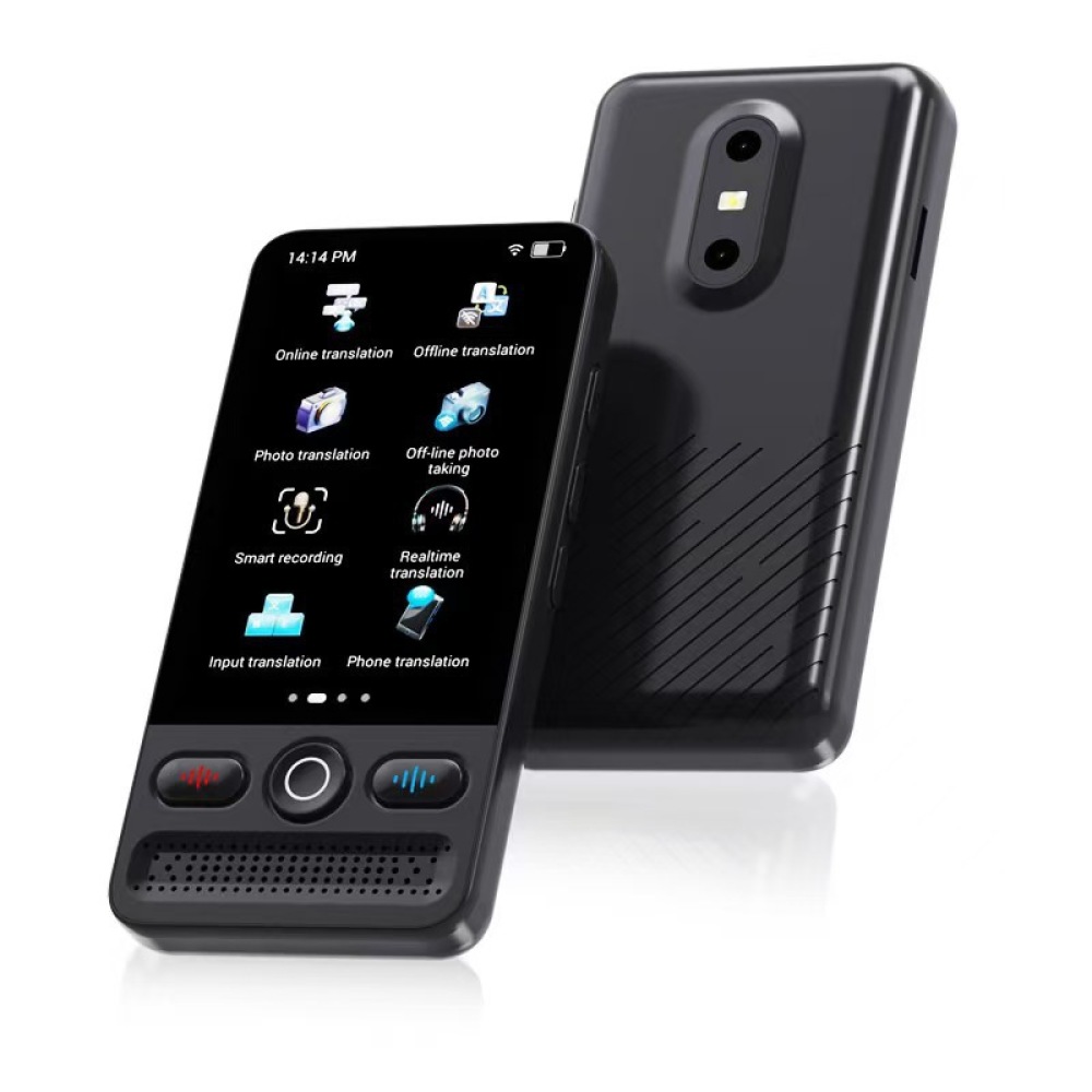 Portable Translator Device - Penerjemah Instan Portabel T13 Hitam, Perangkat