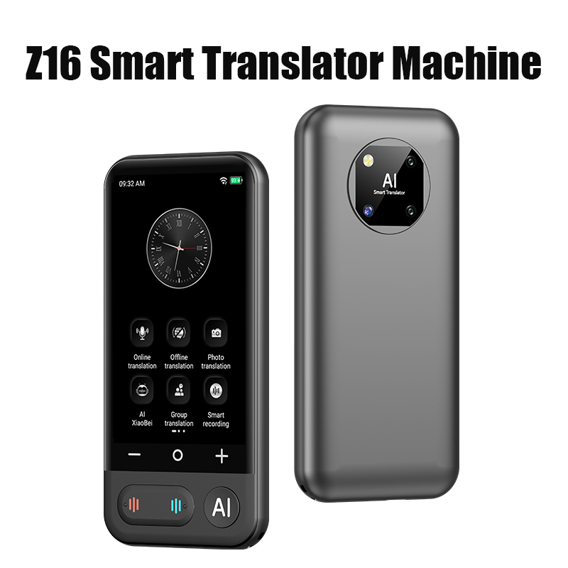 Portable Translator Device - Mesin Penerjemah Cerdas Portabel Z16 AI