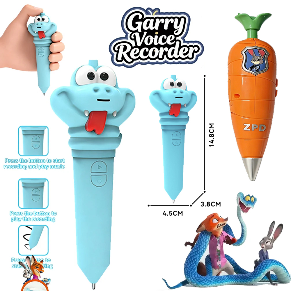 Voice Recorder Pen - Penjualan Panas Disney Zootopia 2 Judy