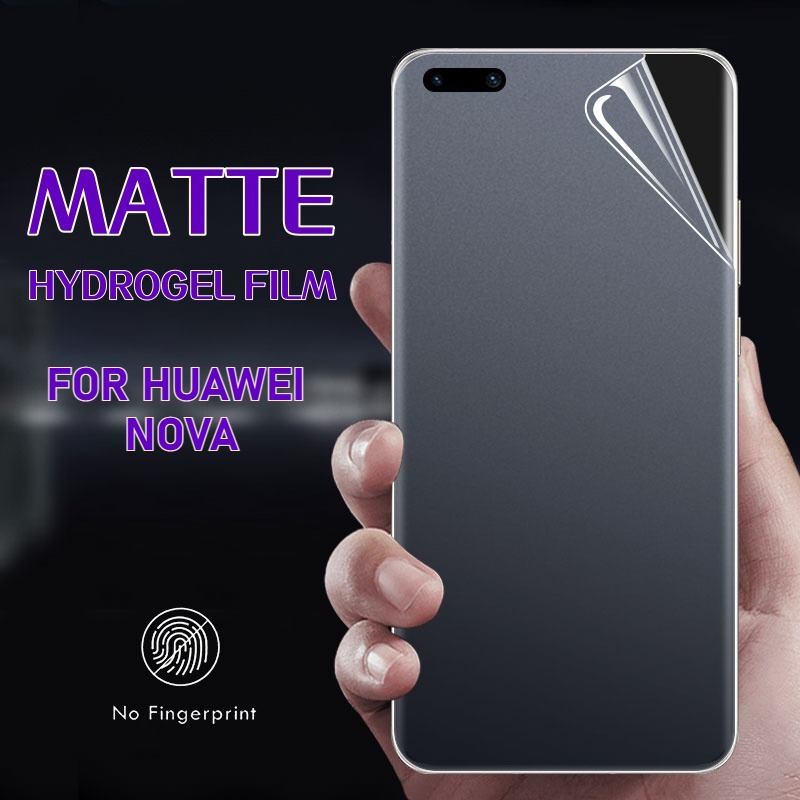 Huawei Nova 12 - 3 Buah Film Hidrogel Matte Cakupan