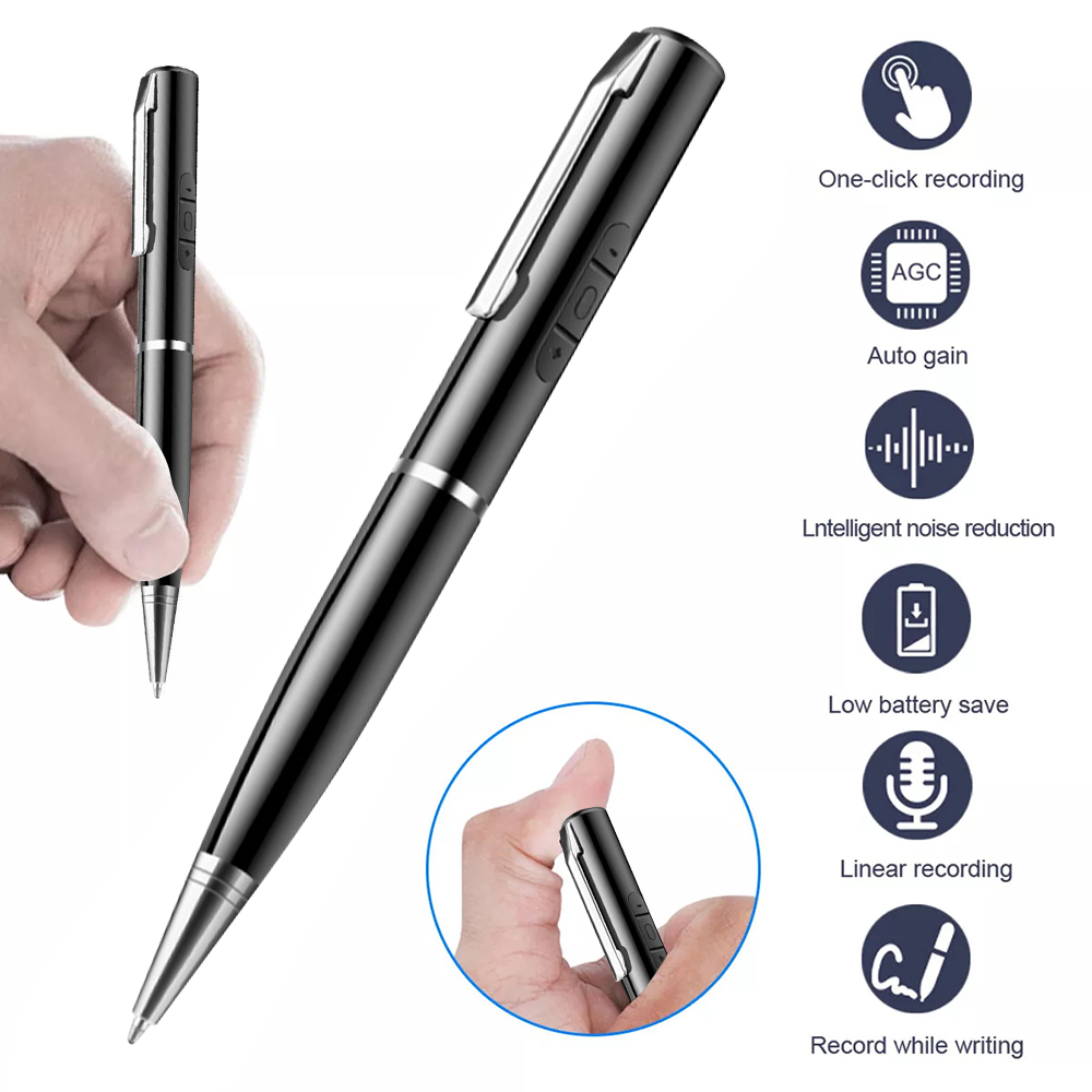 Voice Recorder Pen - Pena Digital diaktifkan 360 Audio diaktifkan