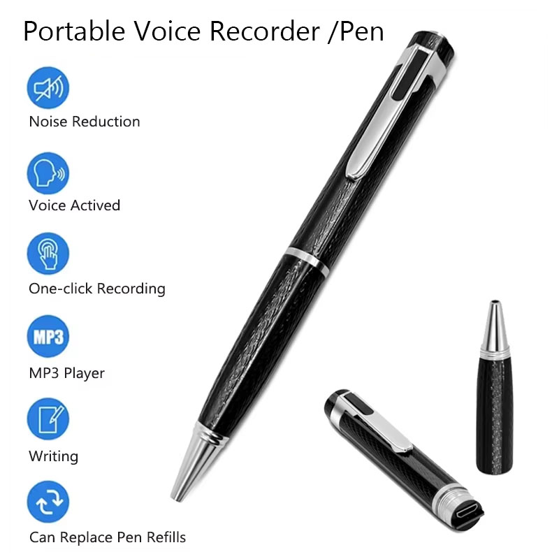 Voice Recorder Pen - Perekam Suara Digital Portabel Pena Perekam