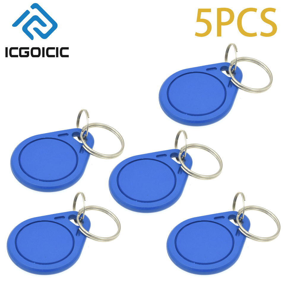 1-100 Buah Tag Fob Kunci IC RF - Nfc Tag Programmable ulasan dan harga