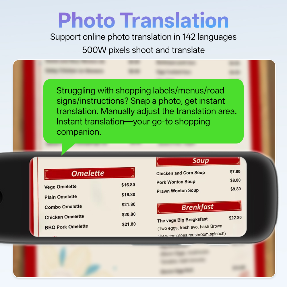 MSAI S10 Smart Scan Translator - Voice Recorder Pen ulasan dan harga