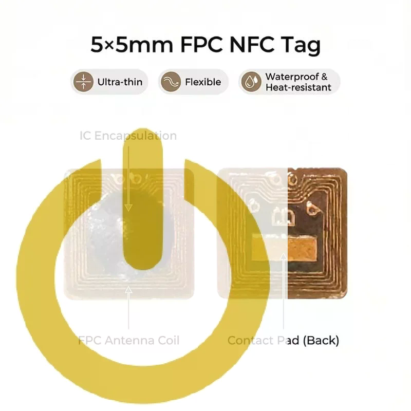 1/5/10PCS Stiker Tag NFC RFID  - Nfc Tag Programmable ulasan dan harga