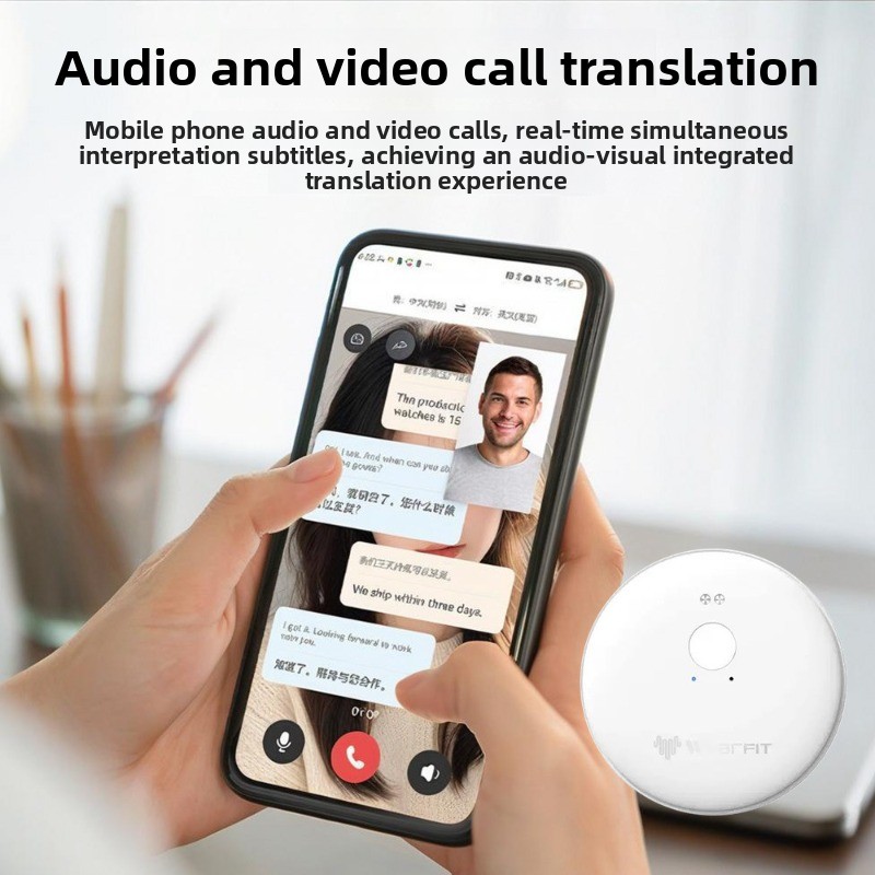 Penerjemah AI dengan Klip Magn - Portable Translator Device ulasan dan harga