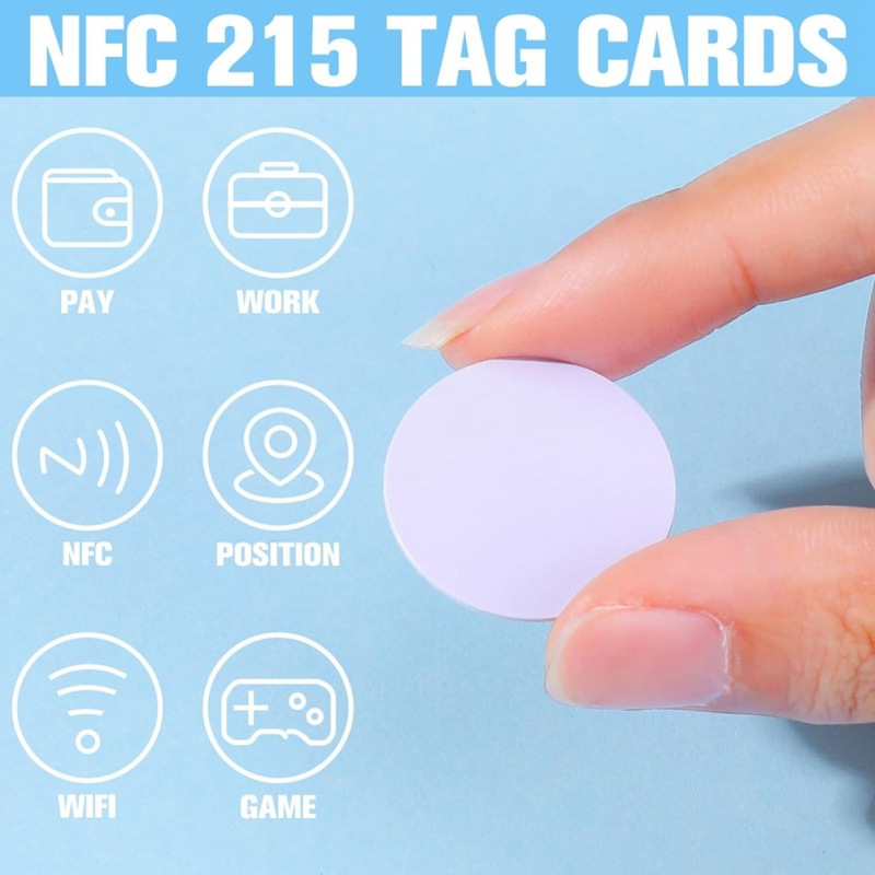 Stiker Perekat NFC NTAG215 25m - Nfc Tag Programmable ulasan dan harga