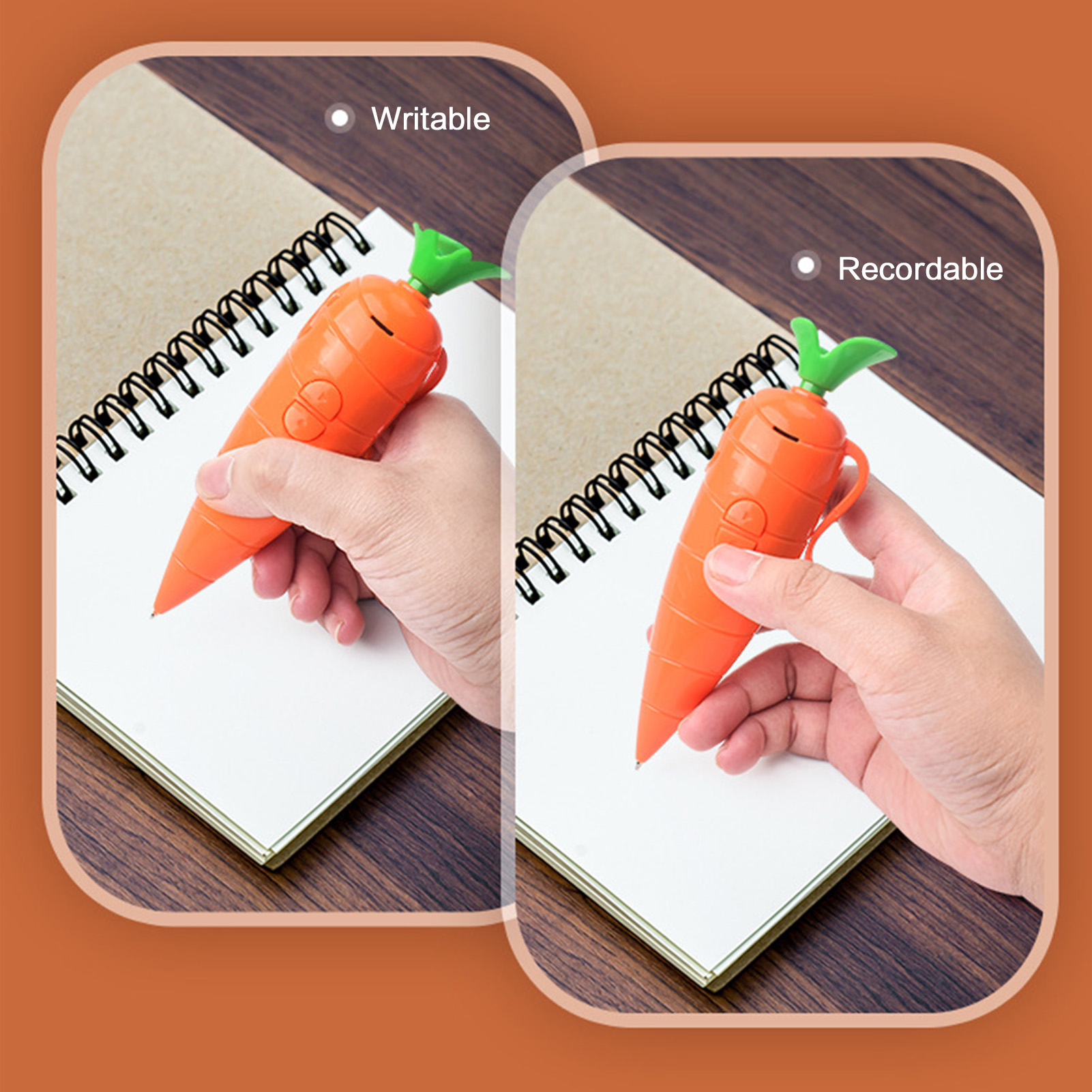 Pena Perekam Suara Berbentuk W - Voice Recorder Pen ulasan dan harga