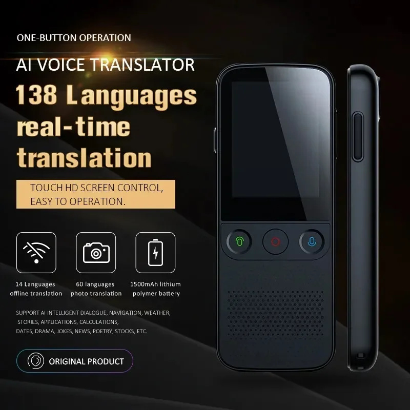 2026 Penerjemah Suara Pintar B - Portable Translator Device ulasan dan harga